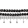Natural Black Spinel Beads Strands X-G-F770-B01-01-5