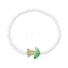 Glass Seed Beads Stretch Bracelets for Women BJEW-MZ00200-01-2