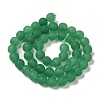 Natural Dyed White Jade Beads Strands G-M402-B01-03-4