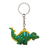 Cartoon Dinosaur PVC Plastic Keychain KEYC-JKC00673-4