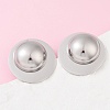 304 Stainless Steel Stud Earrings EJEW-S265-05P-2