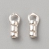 925 Sterling Silver Cord End STER-WH0019-14A-1