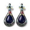 Tibetan Style Alloy Brooches JEWB-A021-04AS-03-1