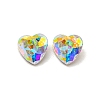 Glass Rhinestone Cabochons RGLA-M017-C03-202ST-1