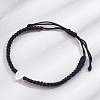 1Pc Adjustable Nylon Cord Braided Bracelets for Women Men BJEW-LP0001-34H-P-3