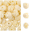 100Pcs Synthetic Coral Carved Beads CORA-SC0001-13-6