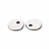 Non-Tarnish 201 Stainless Steel Stamping Blank Tag Pendants STAS-T058-6mm-P-3