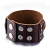 Unisex Fashion Leather Cord Bracelets BJEW-BB15521-B-4