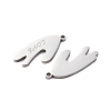 304 Stainless Steel Split Pendants LS-STAS-H235-03A-P-3
