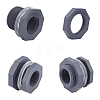 PVC Bulkhead Fitting AJEW-GA0002-21C-32C-1