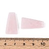 Natural Rose Quartz Pendants G-Q601-10E-3
