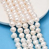 Natural Cultured Freshwater Pearl Beads Strands PA-CBABE82-12B-1