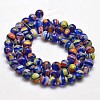 Round Millefiori Glass Beads Strands LK-P001-30-3