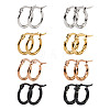 Stainless Steel Hoop Earrings STAS-TA0001-23A-8