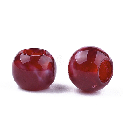 Acrylic Beads X-OACR-Q173-01E-1