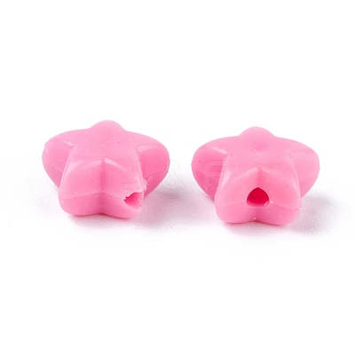 Opaque Acrylic Beads X-MACR-S296-74-1