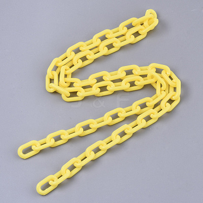 Opaque Acrylic Cable Chains X-SACR-N010-002K-1