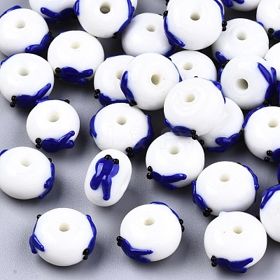 Handmade Bumpy Lampwork Beads LAMP-S194-004A-1