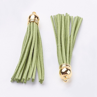 Faux Suede Tassel Pendant Decorations FIND-T003-A28-1