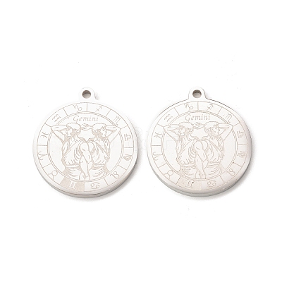 Non-Tarnish 304 Stainless Steel Pendants STAS-A074-03H-P-1