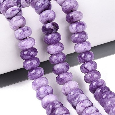 Natural White Jade Beads Strands G-Q613-01F-25-1