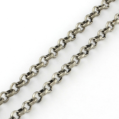 Iron Rolo Chains CH-J001-BL3.2-AS-1