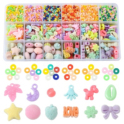 DIY Candy Color Bracelet Making Kit DIY-YW0006-26-1