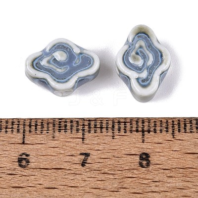 Handmade Porcelain Beads PORC-Q008-09B-1