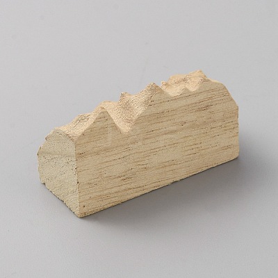 Unfinished Wood Mountain for DIY Epoxy Resin DIY-WH0419-82E-1