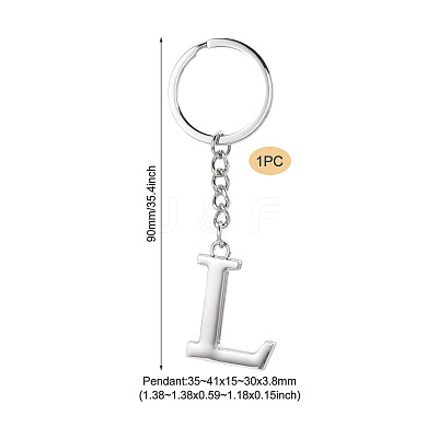 Alloy Keychains KEYC-TADJ0001-11L-1