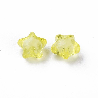 Transparent Acrylic Beads TACR-S152-01A-717-1