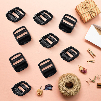 30Pcs Plastic Ladder Lock Slider Buckles KY-CY0001-23A-1