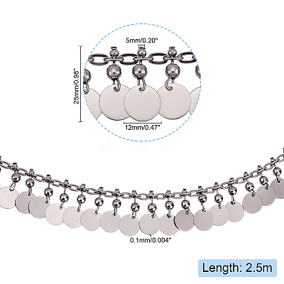 Iron Cable Chain AJEW-PH0003-98B-1