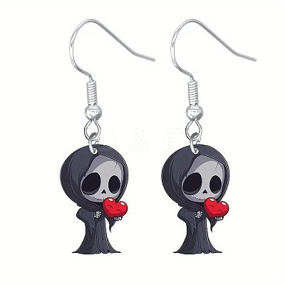 Acrylic Dangle Earrings FS-WG2DB4D-13-1