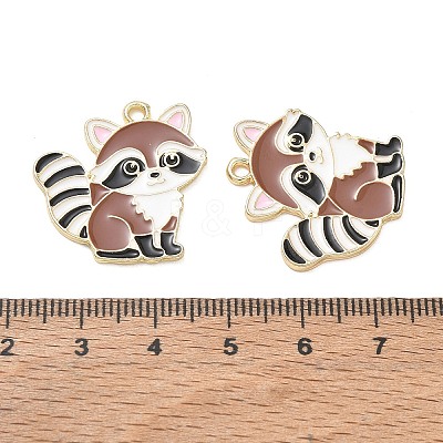 Alloy Enamel Pendants AL-CBAD3B4-01G-1
