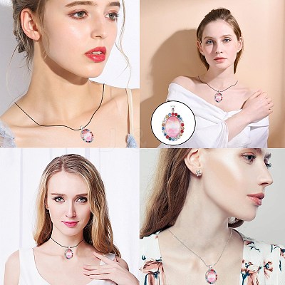 DIY Pendant Making Kits DIY-SC0010-78-1