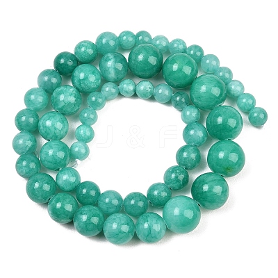 Natural Mashan Jade Graduated Beads Strands GG-CBA2AE1-A08-M-1