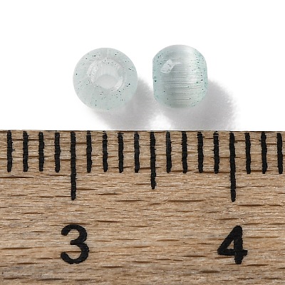 Imitation Cat Eye Glass Seed Beads GLAA-U006-01F-1