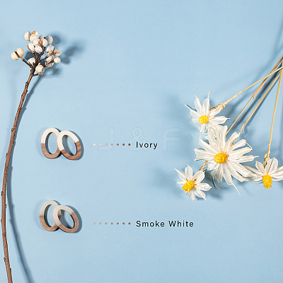 Resin & Wood Link Rings RESI-OL0001-05B-1