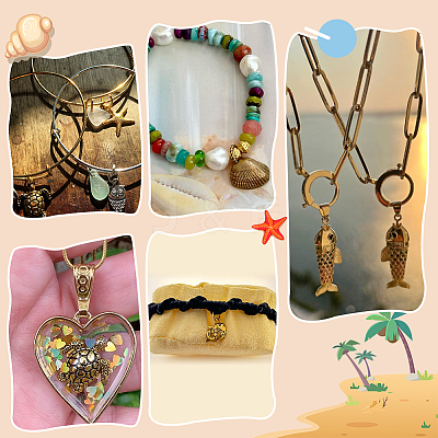 90Pcs 15 Style Tibetan Style Alloy Pendants FIND-PH0017-41-1