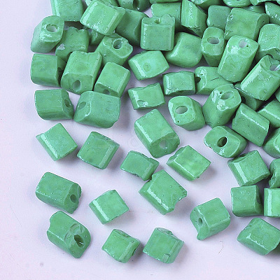 6/0 Baking Paint Glass Seed Beads SEED-S034-A05-1