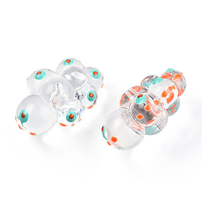 Transparent Acrylic Beads ACRC-T012-01-A01-1