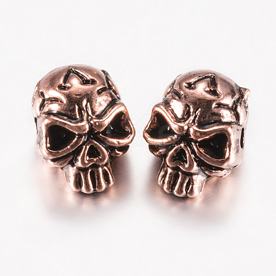 Tibetan Style Alloy Beads A-PALLOY-F200-11ARG-1