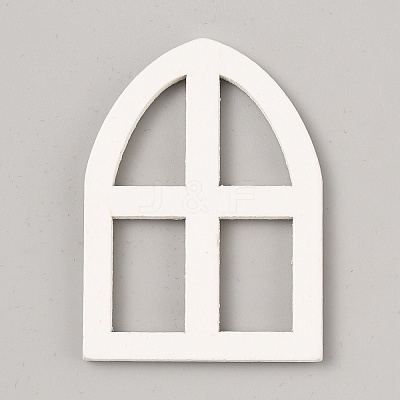 DIY Wooden Mini Windows DIY-WH0568-44B-1