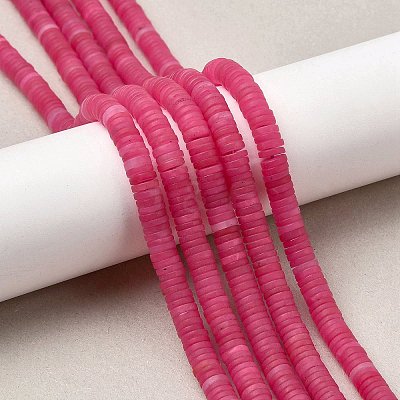 Natural White Jade Beads Strands G-P575-B14-6x1mm-07-1