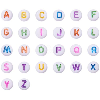 Initial Acrylic Beads SACR-PH0003-03-1