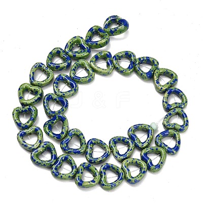 Handmade Porcelain Beads Strands PR-CBAB520-20A-1