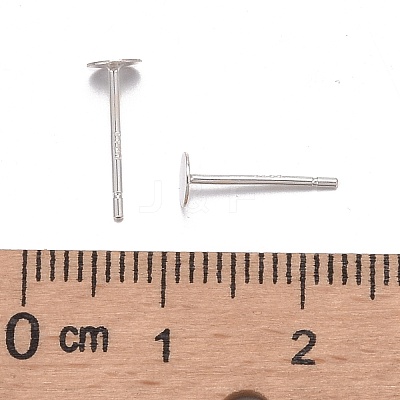 925 Sterling Silver Stud Earring Findings X-STER-T002-200S-1