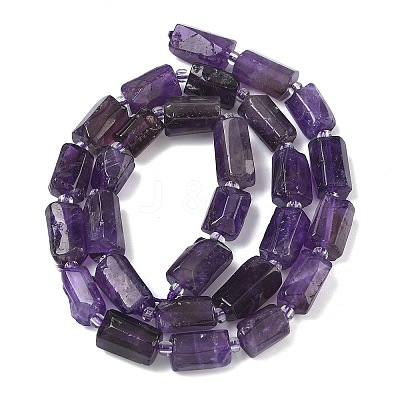 Natural Amethyst Beads Strands G-C270-K05-1