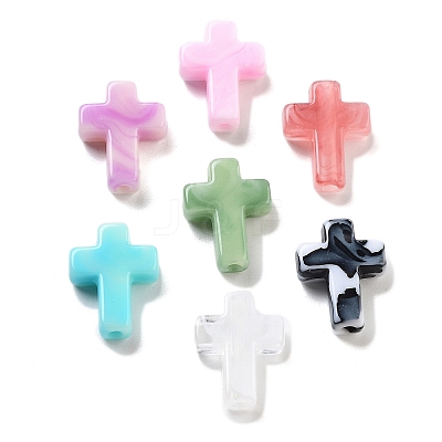 Acrylic Beads OACR-U005-03-1